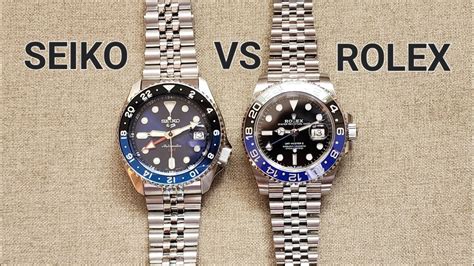 rolex gmt vs seiko gmt|gmt watches for sale.